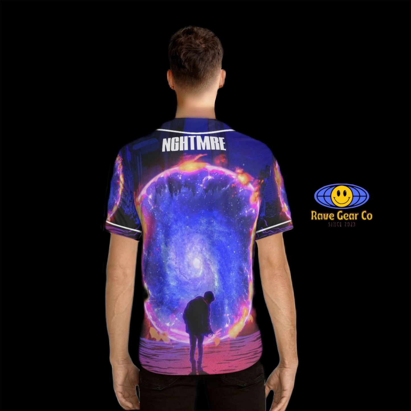 Custom Nghtmre Portal Tour Jersey - The Trending Rave Outfit | Rave Gear Company 2XL / White