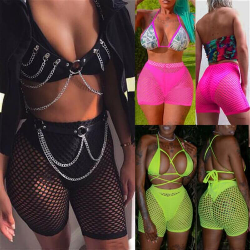 Rave on sale fishnet outfits